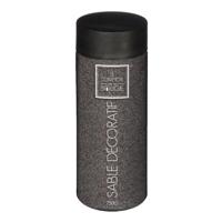 Atmosphera decoratie zand - zwart - 750 gram - Zandkorrels/hobby vulmateriaal Atmosphera decoratie zand - zwart - 750 gram - Zandkorrels/hobby vulmateriaal