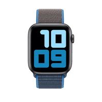 Apple origineel Sport Loop Apple Watch 42mm / 44mm / 45mm / 49mm Surf Blue - MXMW2ZM/A - thumbnail