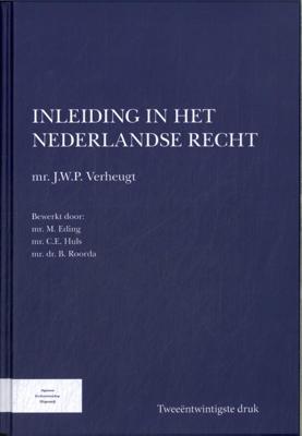 Inleiding in het Nederlandse recht (Hardback)