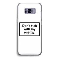 My energy: Samsung Galaxy S8 Transparant Hoesje