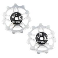 Jrc - keramische derailleur wielset shimano 105 / ultegra / dura ace 12 speed 11t zilver