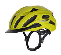 Limar Helm torino m 53-57 mat geel met led