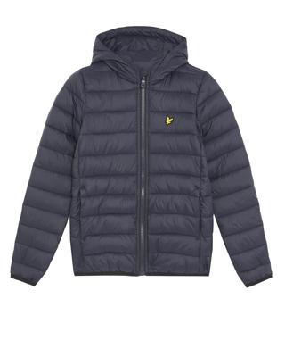 Lyle & Scott winter winterjas jongens - donker navy blauw - gewatteerd