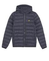 Lyle & Scott winter winterjas jongens - donker navy blauw - gewatteerd