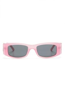 Palm Angels Eyewear lunettes de soleil Angel à plaque logo - Rose