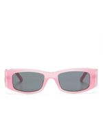 Palm Angels Eyewear lunettes de soleil Angel à plaque logo - Rose - thumbnail