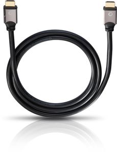 OEHLBACH HDMI Cables HDMI kabel 1,2 m HDMI Type A (Standaard) Zwart, Grijs