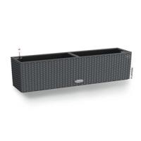 Jardiniere - Balconera cottage 80 - Complete kit - Graniet - 12L - LECHUZA