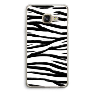 Zebra pattern: Samsung A3 (2017) Transparant Hoesje