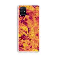 Eternal Fire: Galaxy A51 4G Transparant Hoesje
