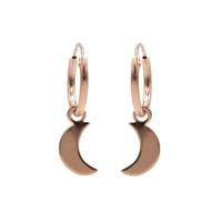 Karma Oorringen Hoops Moon Rosé