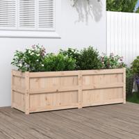 VidaXL Plantenbak 150x50x50 cm massief grenenhout