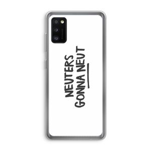 Neuters: Samsung Galaxy A41 Transparant Hoesje