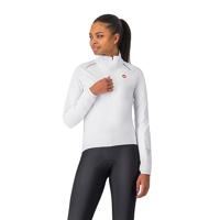Castelli Emergency 3 W Rain Jacket fietsjas lange mouw wit dames