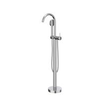 Badmengkraan IVY Bond Vrijstaand Met Draaibare Uitloop Slang 150 cm En Satin Handdouche Chroom