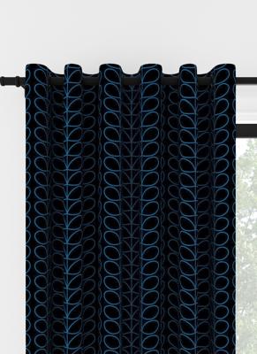 Orla Kiely - Ringgordijn - Linear Stem Evergreen