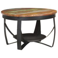 Salontafel Ø 68x43 cm massief gerecycled hout - thumbnail