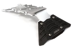 Integy Billet Machined Front Skid Plate, Silver - Traxxas E-Maxx