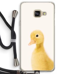 Duke: Samsung Galaxy A3 (2016) Transparant Hoesje met koord