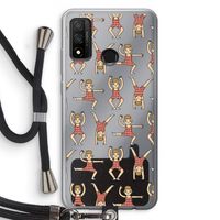 Gymboys: Huawei P Smart (2020) Transparant Hoesje met koord