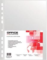 OFFICE products geperforeerde showtas, A4, 40 micron, gekorreld, pak van 100 stuks OFFICE products geperforeerde showtas, A4, 40 micron, gekorreld, pak van 100 stuks