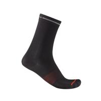 Castelli Premio evo 18 sock zwart unisex S/M