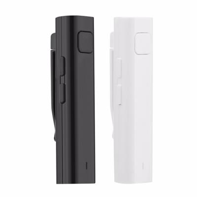 Bluetooth-ontvanger slimme hoofdtelefoon Voice Translator 26 multi-taalreizen Business TF kaart stem tekst tolk oortelefoon (wit)