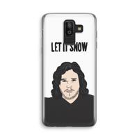 Let It Snow: Samsung Galaxy J8 (2018) Transparant Hoesje