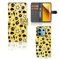 Telefoonhoesje met Naam Xiaomi Redmi Note 13 5G Punk Geel
