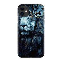 Darkness Lion: Volledig geprint iPhone 11 Hoesje
