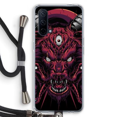 Hell Hound and Serpents: OnePlus Nord CE 5G Transparant Hoesje met koord