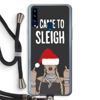 Came To Sleigh: Samsung Galaxy A20s Transparant Hoesje met koord
