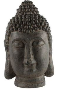 Decostar Countryfield Boeddha hoofd Ramesh L donker grijs