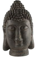 Decostar Countryfield Boeddha hoofd Ramesh L donker grijs - thumbnail