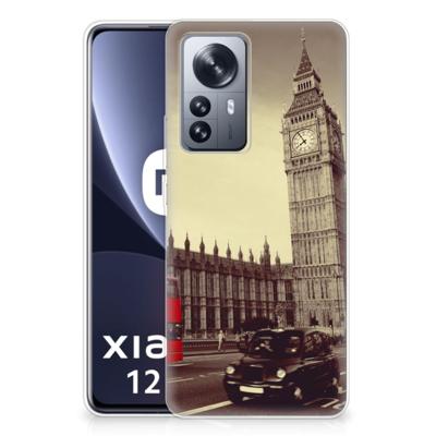 Xiaomi 12 Pro | Silliconen Back Cover | Londen