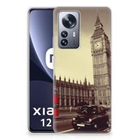 Xiaomi 12 Pro | Silliconen Back Cover | Londen