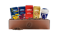 Proefpakket Lavazza - 80 koffiecapsules + Travelmug