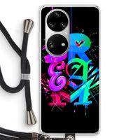 Dream: Huawei P50 Pro Transparant Hoesje met koord