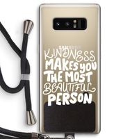The prettiest: Samsung Galaxy Note 8 Transparant Hoesje met koord