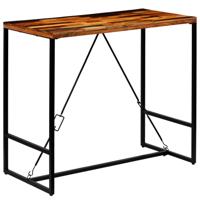 Bartafel 120x60x106 cm massief gerecycled hout