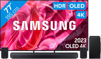 Samsung QD OLED 77S90C (2023) + Soundbar - thumbnail