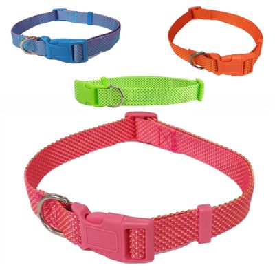 Nobleza Hondenhalsband - Nylon - Stippen - 40 cm