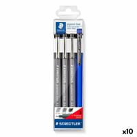 Set Viltstiften Staedtler Zwart (10 Stuks)