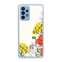 Wilde bloemen: Samsung Galaxy A52 Transparant Hoesje
