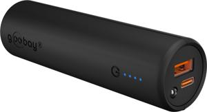 Goobay 60656 powerbank Lithium-Ion (Li-Ion) 5000 mAh Zwart