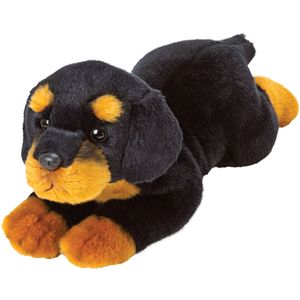 Pluche knuffel dieren Rottweiler hond 34 cm