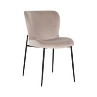 Richmond Eetkamerstoel 'Darby' Velvet, kleur Khaki