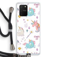 Fantasiewereld: Samsung Galaxy S10 Lite Transparant Hoesje met koord Fantasiewereld: Samsung Galaxy S10 Lite Transparant Hoesje met koord