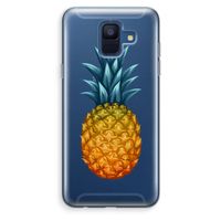 Grote ananas: Samsung Galaxy A6 (2018) Transparant Hoesje