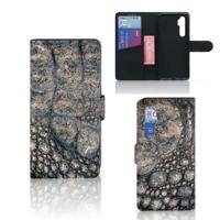 Xiaomi Mi Note 10 Lite | Telefoonhoesje | Met pasjeshouder | Krokodillenprint